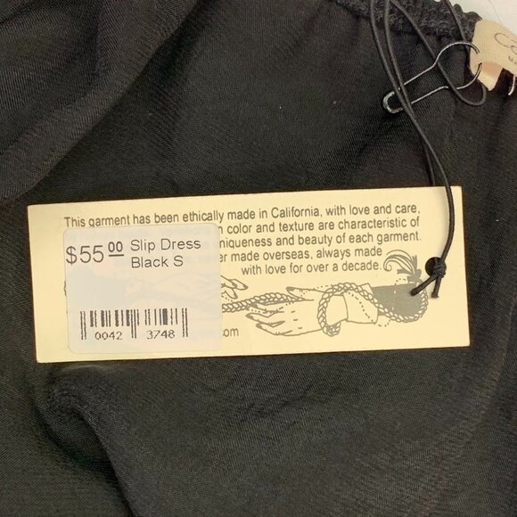 Cameo Women's Slip V Neck Sleeveless Classic Slip Maxi Dress Size S NWT - Picture 8 of 13